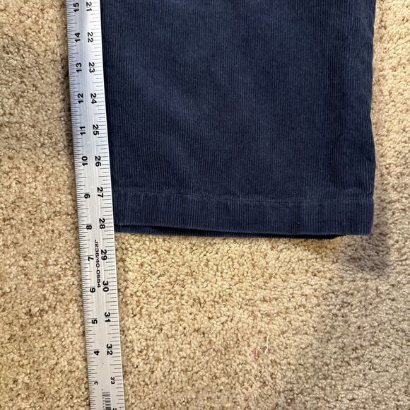 Polo Ralph Lauren Corduroy Pants Men 44x30 Navy Stretch Classic Fit Straight Leg - Picture 9 of 9